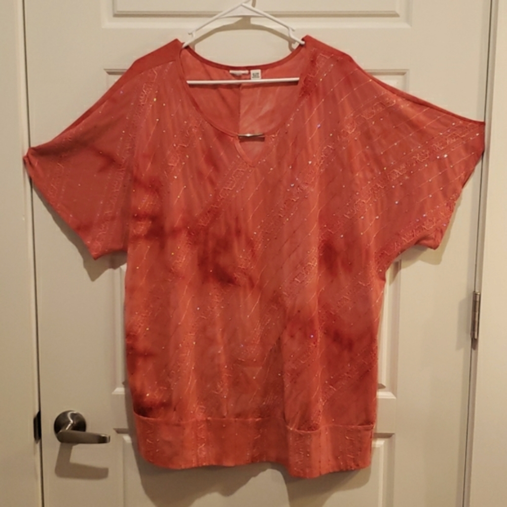 Tunic with sequins